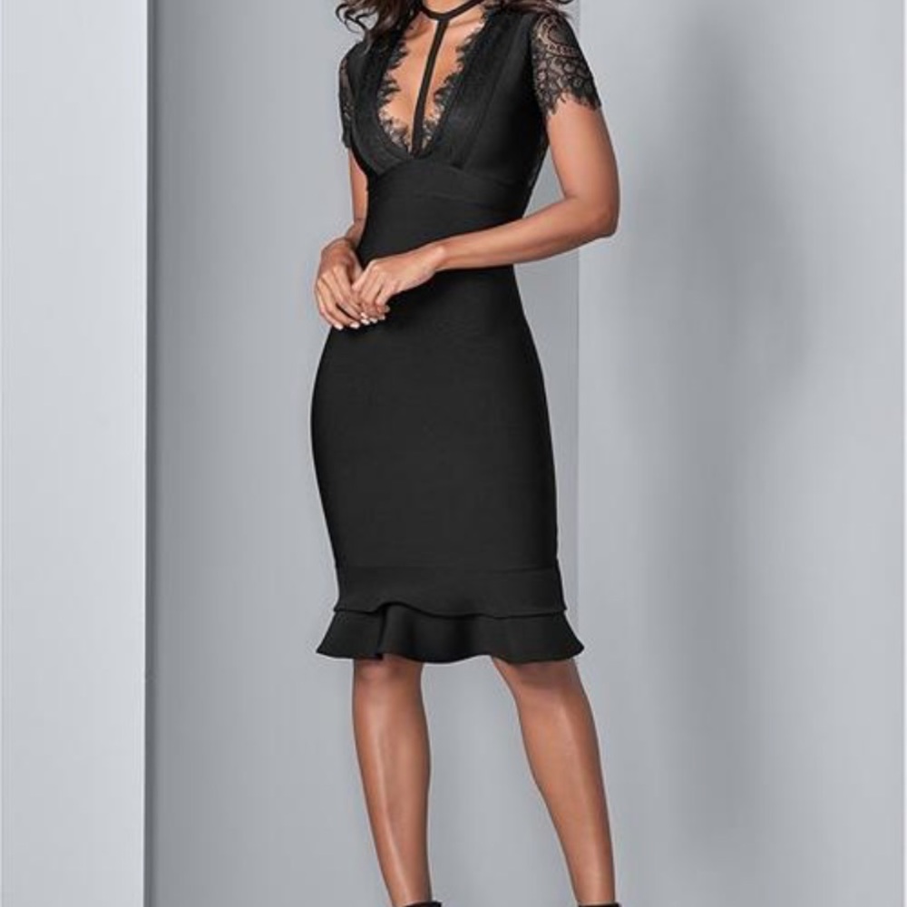 Black Bandage dress